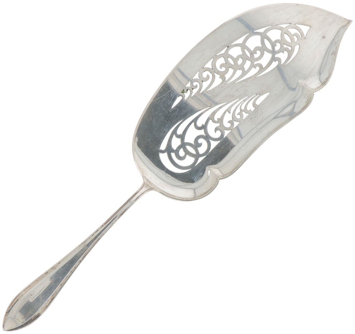 Visschep "Hollands Puntfilet" zilver.