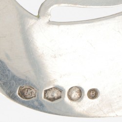 Visschep "Hollands Puntfilet" zilver.