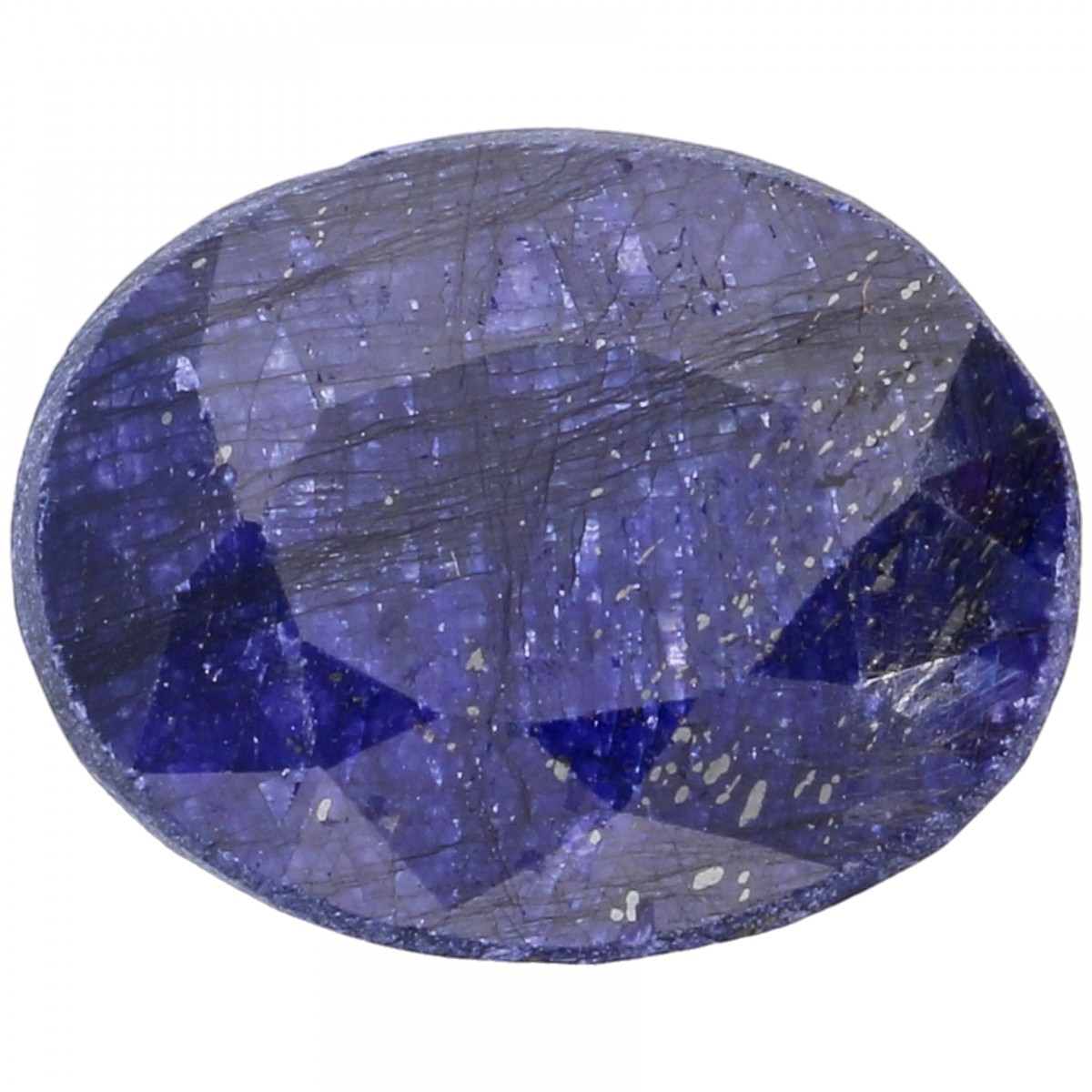 GLI-gecertificeerde natuurlijke blauwe saffier 9.950 ct.