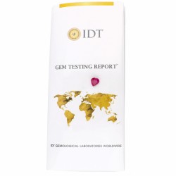 IDT-gecertificeerde natuurlijke robijn 5.45 ct.