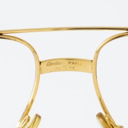 Cartier Vendome Louis zonnebril verguld