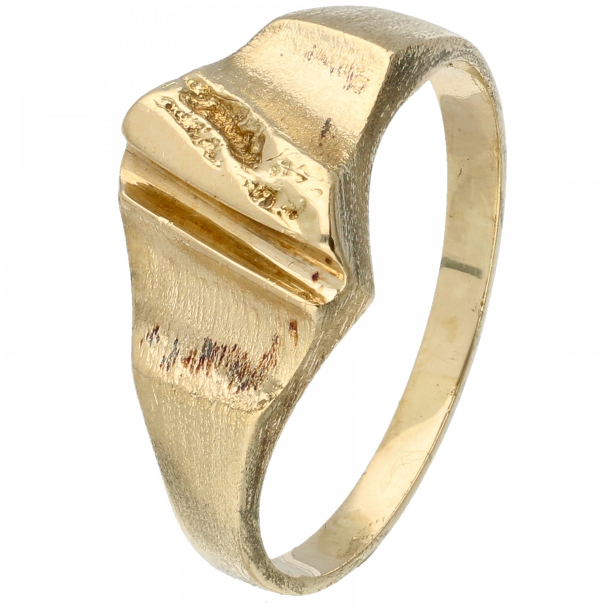 Geelgouden design ring, vermoedelijk Lapponia - 14 kt.