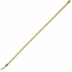Geelgouden gourmet schakelarmband - 14 kt.
