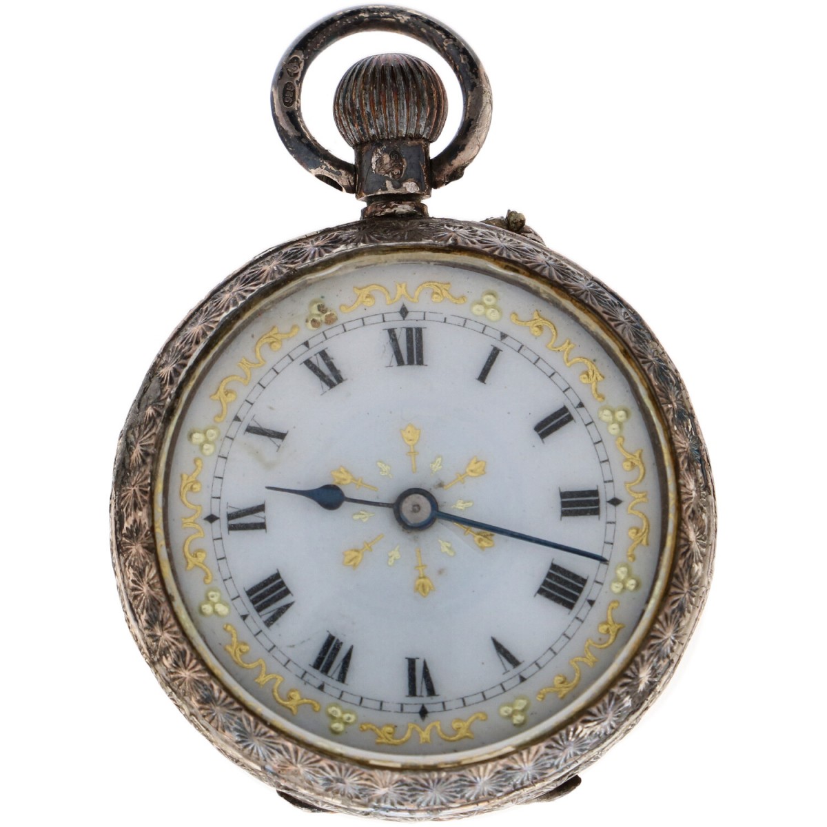 Zilveren Zakhorloge - Dames - ca. 1900