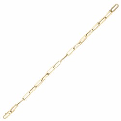 Geelgouden anker schakelarmband - 14 kt.