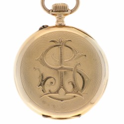 Longines - Zakhorloge 18k goud - ca. 1890