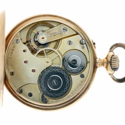 Longines - Zakhorloge 14k goud - ca. 1890