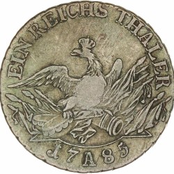 German states. Prussia. Friedrich II 'the Great'. Thaler. 1785 A.