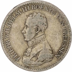 German states. Prussia. Friedrich Wilhelm III. Thaler. 1819 D.