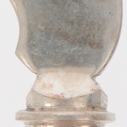 (16) delige set visbestek zilver.
