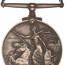 Great Britain. N.D. Royal Navy General service medal with clasp 'Palestine 1945 - 48'.