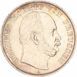 German states. Prussia. Wilhelm I. Thaler. 1871 A.