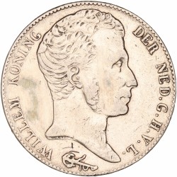 3 Gulden Willem I 1832/24. Zeer fraai -.