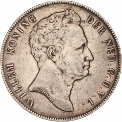 2½ Gulden Willem I 1840. Zeer fraai +.