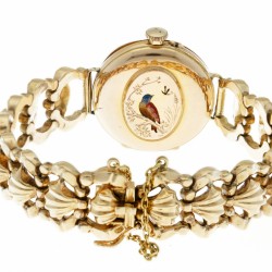 LeCoultre 18 karaat geelgoud - Dameshorloge - ca. 1890