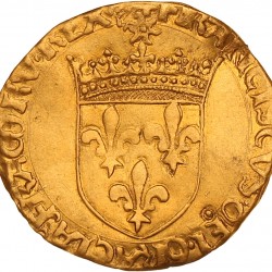 France. François I. Ecu d'or au soleil. N.D. (1519).