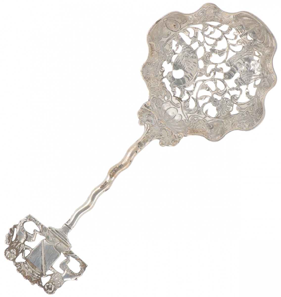 Strooilepel zilver.