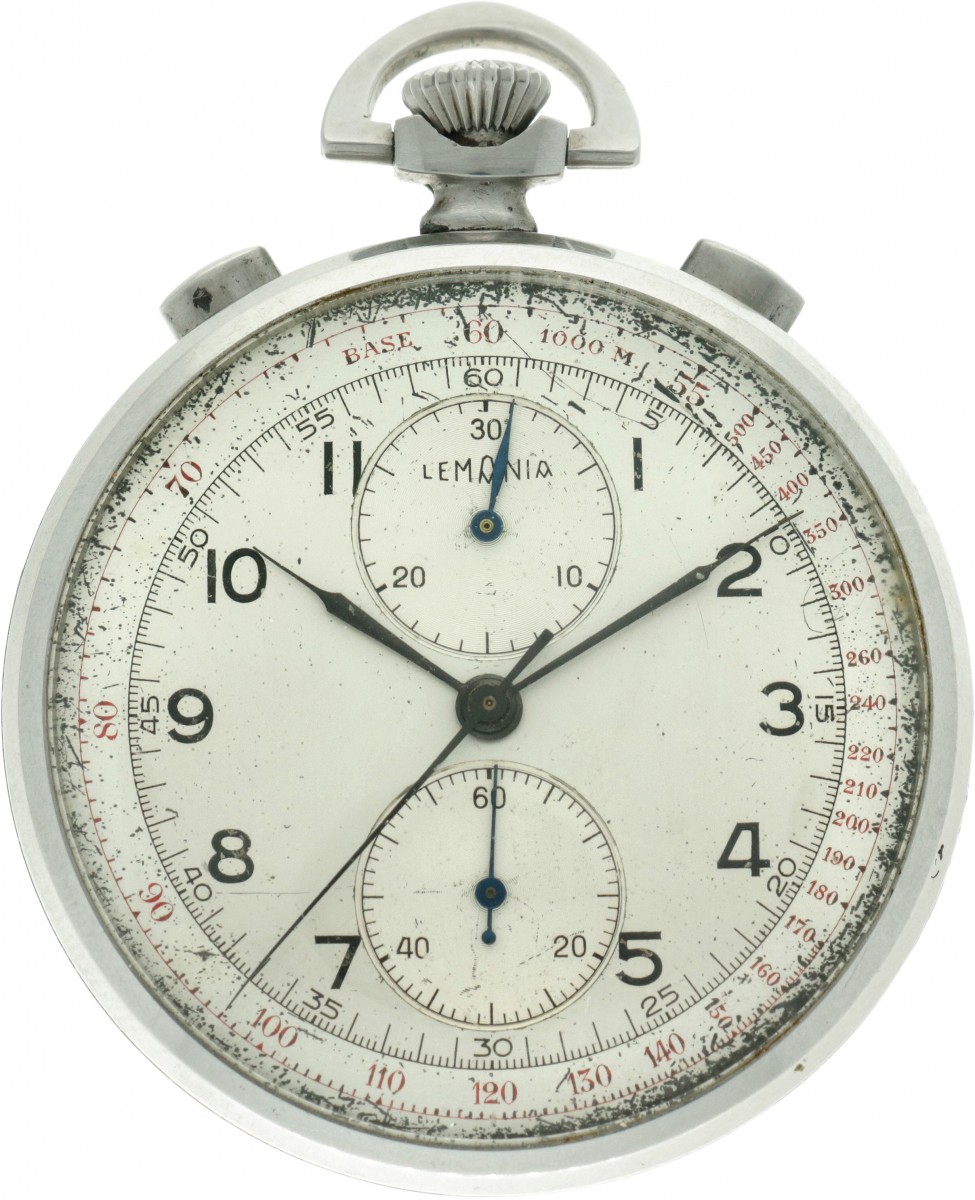 Lemania Zakhorloge chronograaf - ca. 1940