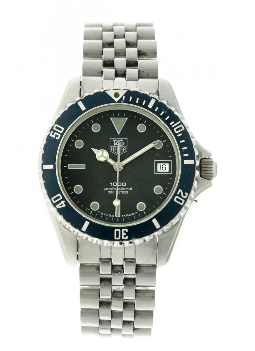 Tag Heuer 1000 Professional 980.013D - Herenpolshorloge ca. 1992.