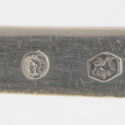 Soeplouche zilver.