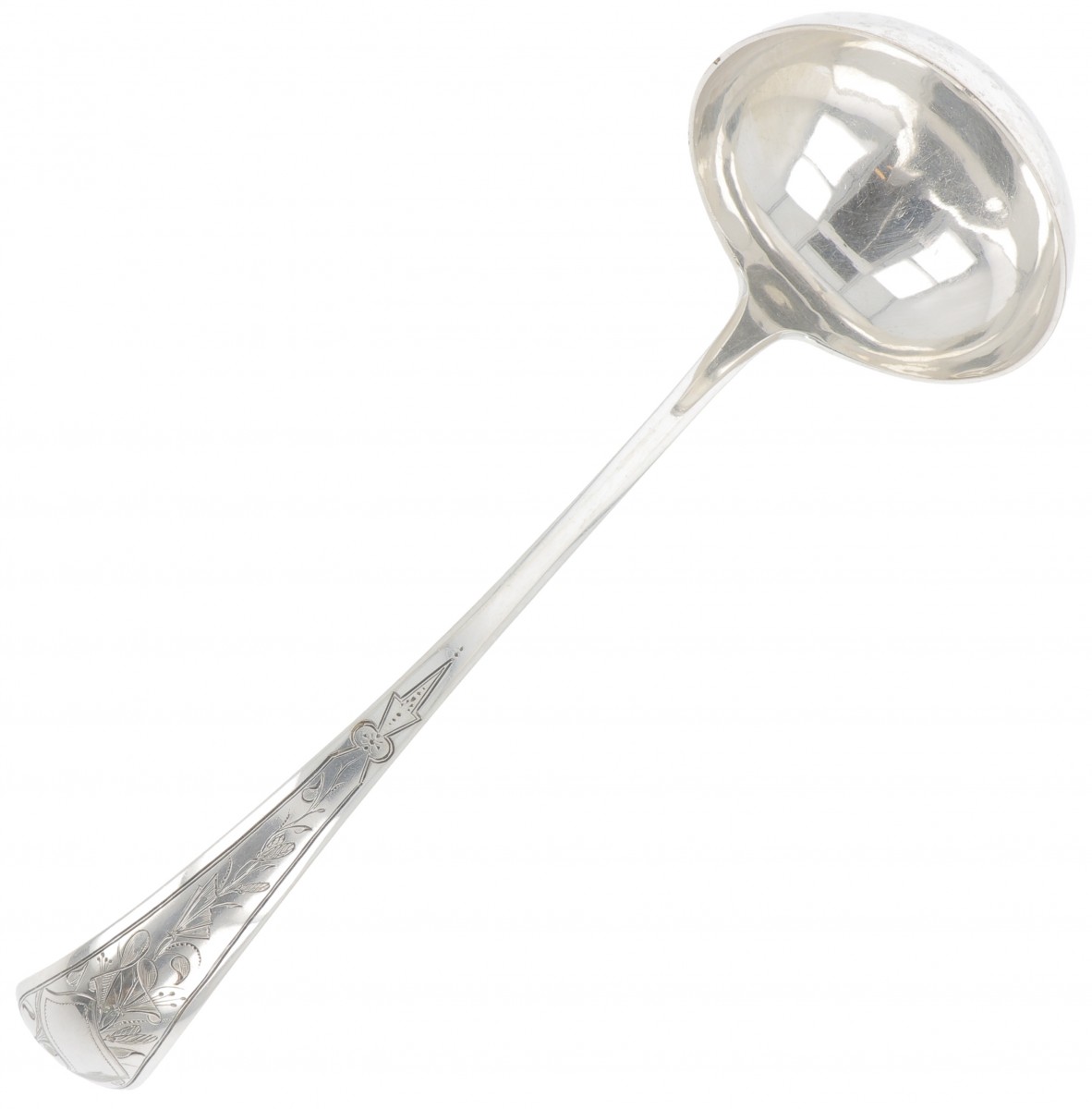 Soeplouche zilver.