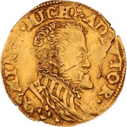 Halve gouden Reaal. Gelderland. Filips II. Z.j. (1562 - 1562). Zeer Fraai +.