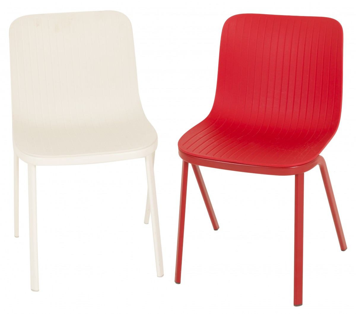 Odo Fioravanti (B. xx), een set van (2) stoelen, model: Dragonfly, door: Segis, Italië, 1e kwart 20e eeuw.