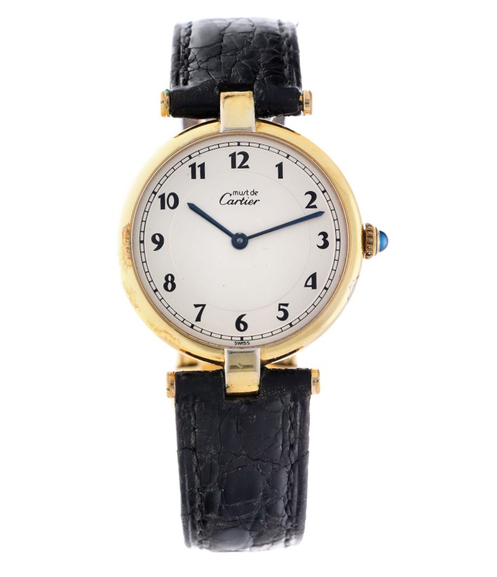 Cartier Must de Cartier 590003 - Dames polshorloge ca. 1990.