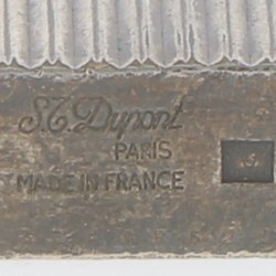 S.T. Dupont aansteker verzilverd.
