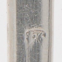Lepel (Brussel Joannes Baptiste Tielemans 1794 ) zilver.