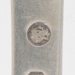 Lepel (Frankrijk 1809-1819) zilver.