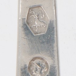 Lepel (Johannes Frijhoff 1815-1841) zilver.