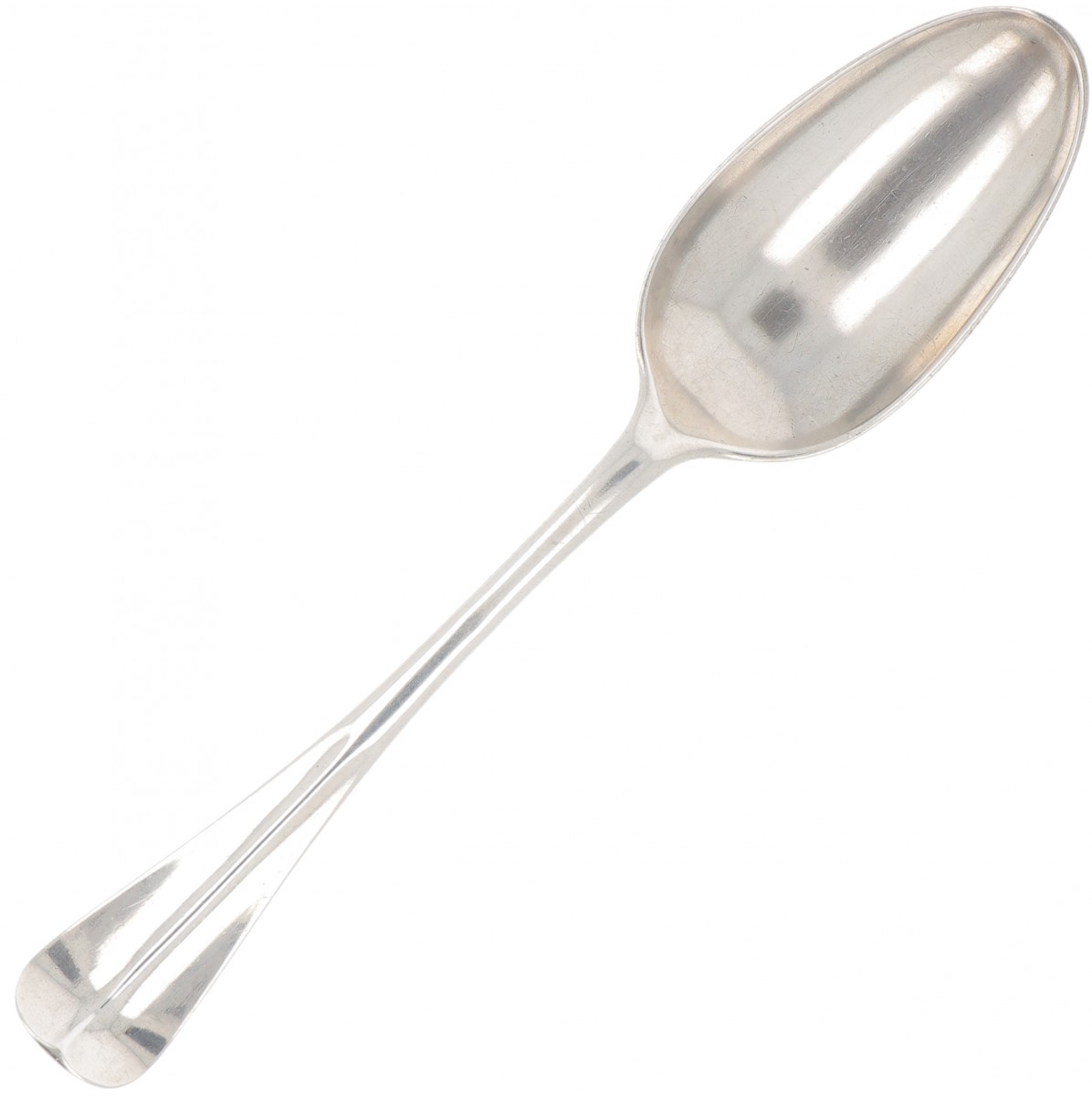 Lepel (Middelburg Willem Langebeke 1769-1806) zilver.