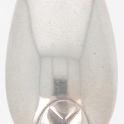 Lepel (Middelburg Willem Langebeke 1769-1806) zilver.