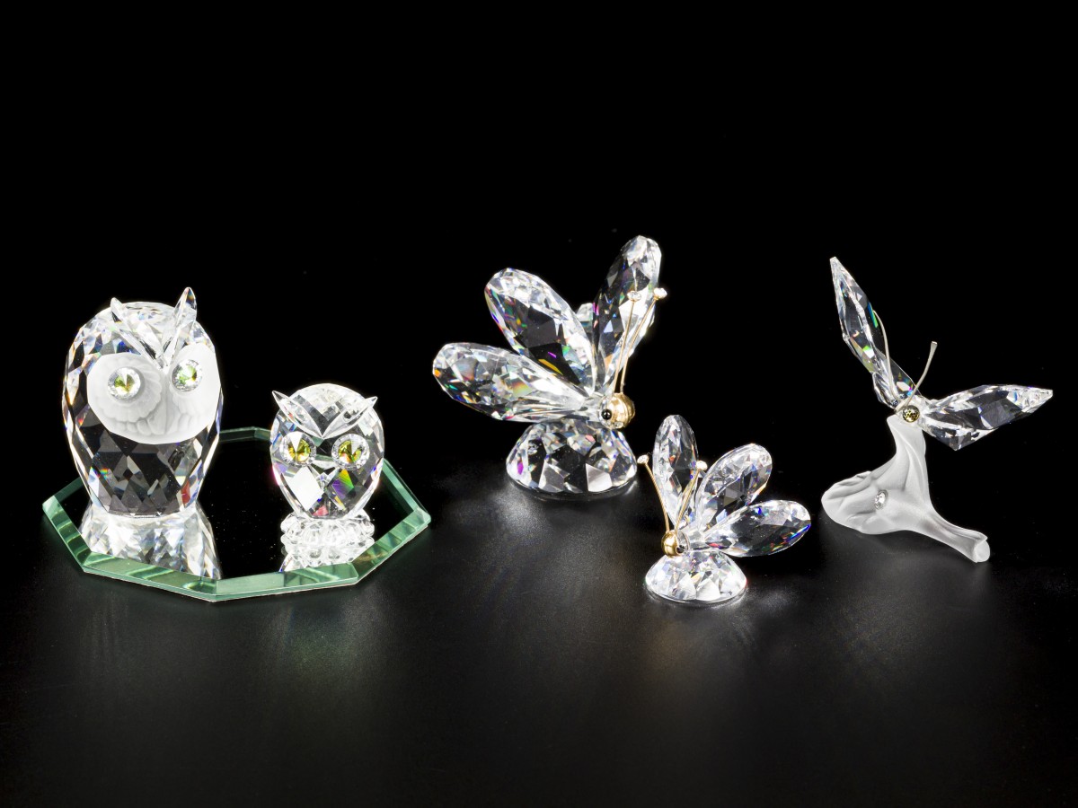(6) delig lot Swarovski miniaturen
