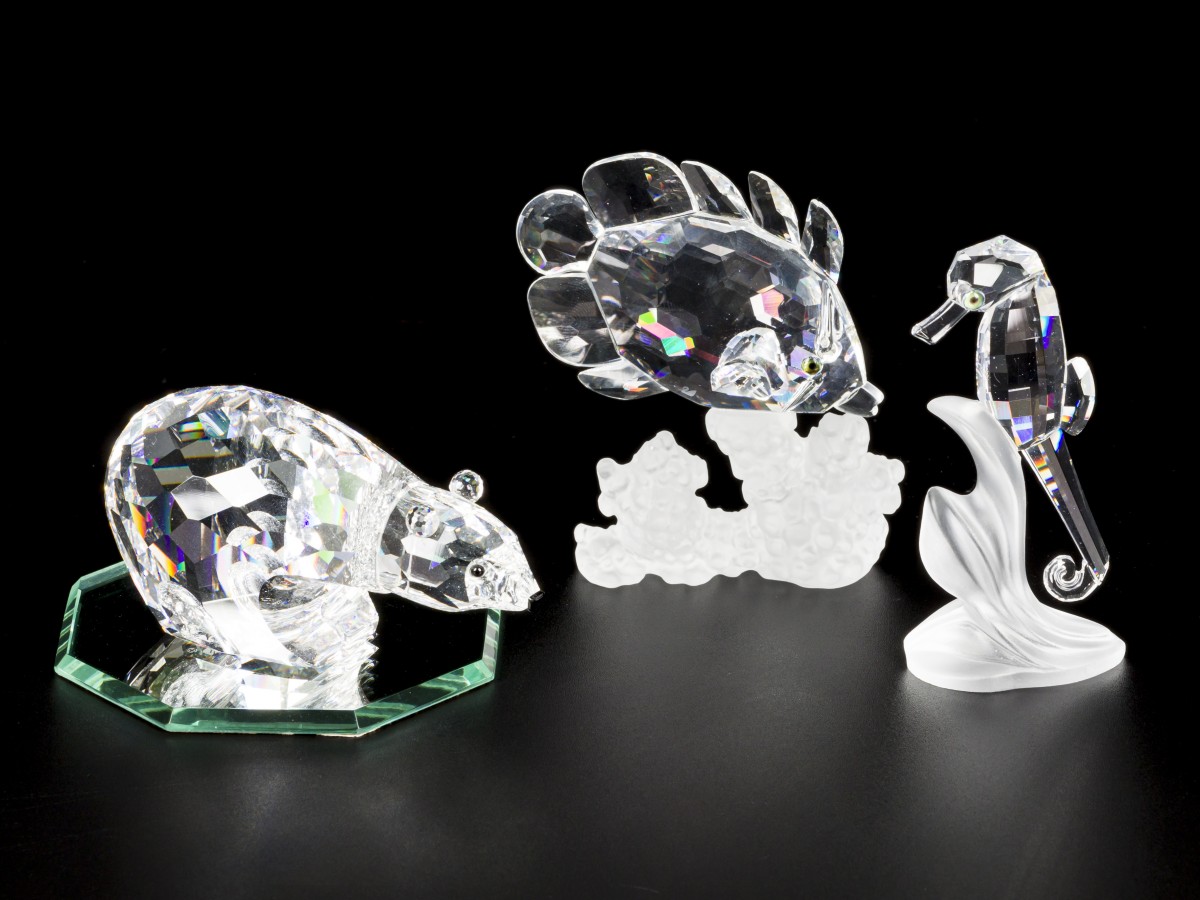 (4) delig lot Swarovski miniaturen