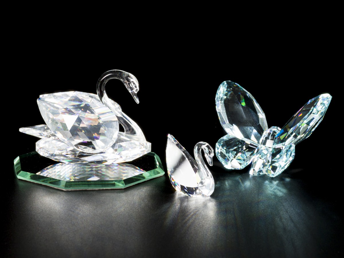 (4) delig lot Swarovski miniaturen