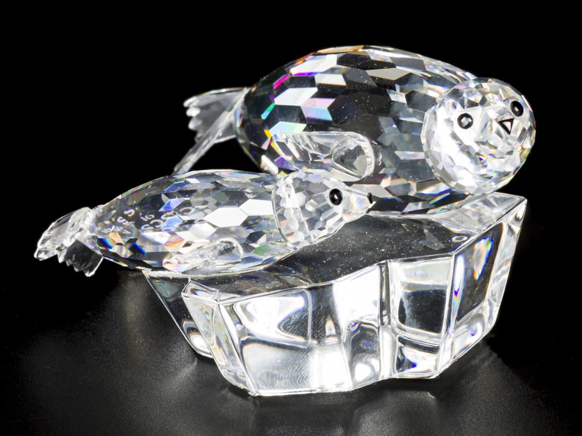 Swarovski jaarlijks item 1991 "Bescherm mij" de Robben