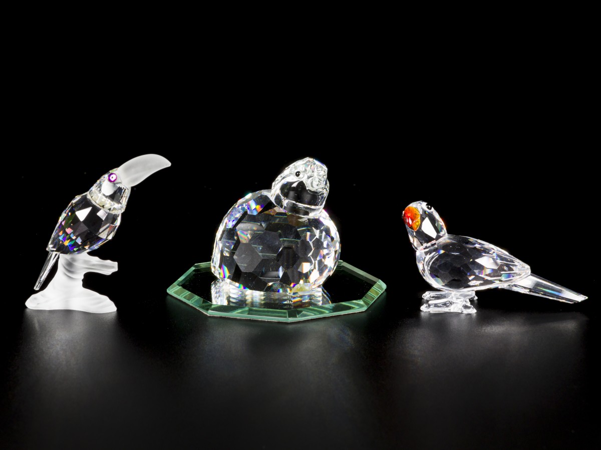 (4) delig lot Swarovski miniaturen