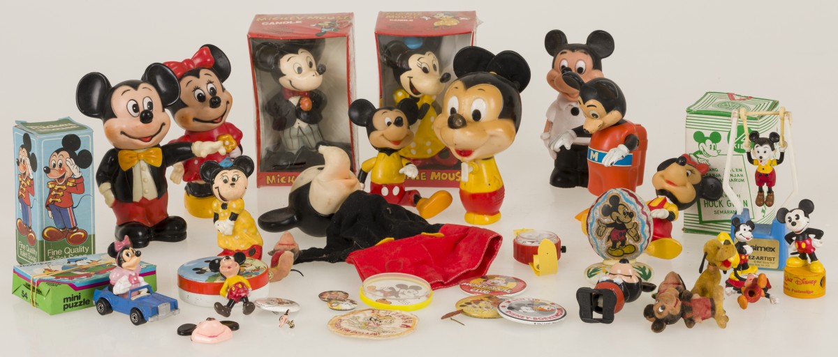 Groot lot Disney Mickey Mouse objecten