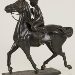 Jockey te paard