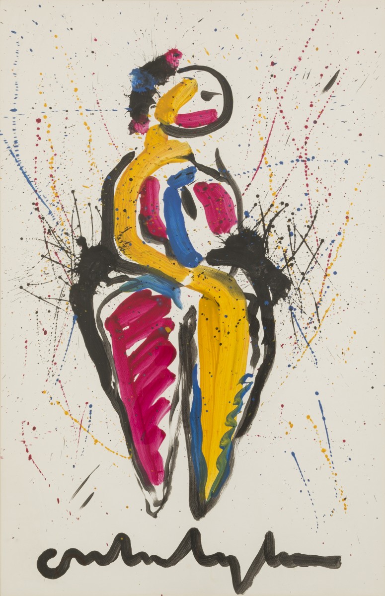 Anton Heyboer (Sabang (Indonesië) 1924 - 2005 Den Ilp) - Staande.