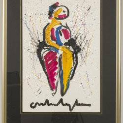 Anton Heyboer (Sabang (Indonesië) 1924 - 2005 Den Ilp) - Staande.