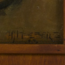 Henriëtte Pessers (Tilburg 1899 - 1986), Stilleven met stoofperen.