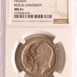 German states. Prussia. Wilhelm II. 3 Mark. 1910 A.