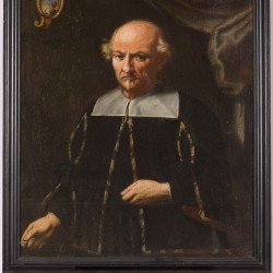 Duitse School, 18e eeuw. Portret van Paulus Nesius.