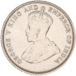 Straits Settlements. George V. 10 Cents. 1927.