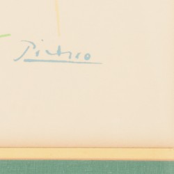 Naar Pablo Picasso (Malaga, Sp. 1881 - 1973 Mougins), Le Coq.