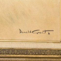 Donald Grant (North Shields, Northumberland, VK 1930 - 2001), Een neushoorn voor de Kilimanjaro.