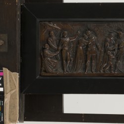 Naar een reliëf van Prof. Johannes Schilling (Mittweida 1828 – 1910 in Klotzsche, Dresden), "Figurengruppe für das Nationaldenkmal auf dem Niederwald".